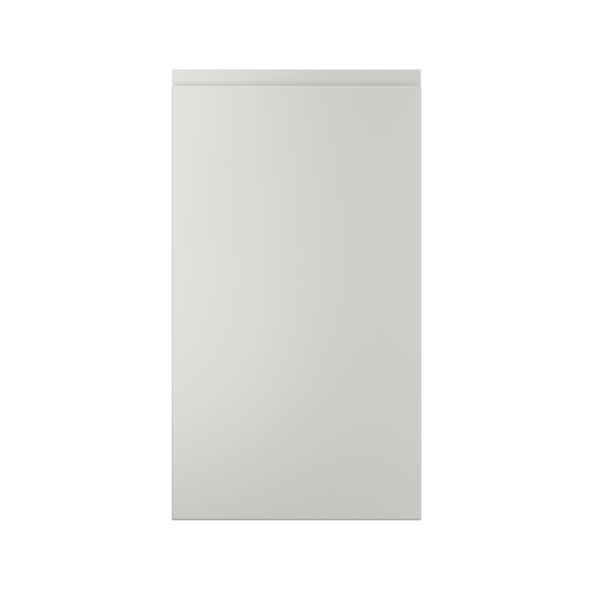 355 X 797 Slab Door - Strada Matte Painted Light Grey